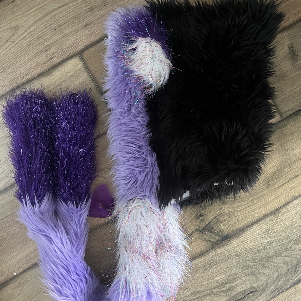 Spirit bear hood